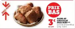 Super U Pains au chocolat offre