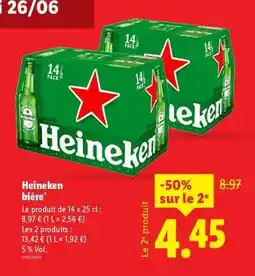 Lidl HEINEKEN Bière offre