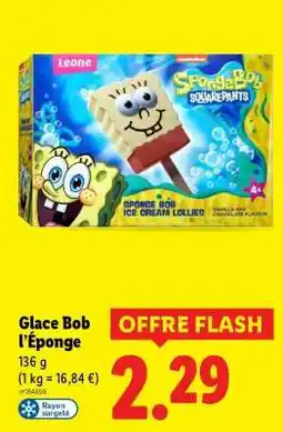 Lidl Glace Bob l’Éponge offre