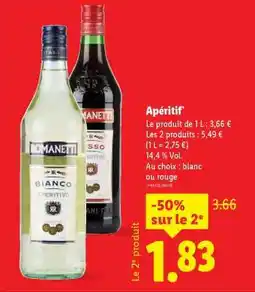 Lidl APÉRITIF offre