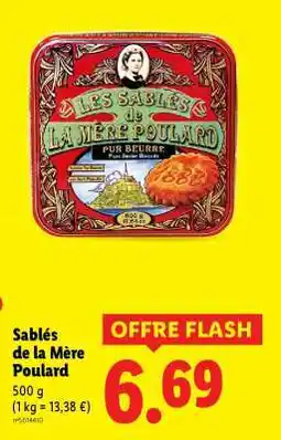 Lidl Sablés de la Mère Poulard offre