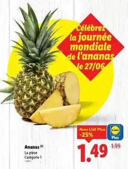 Lidl Ananas offre