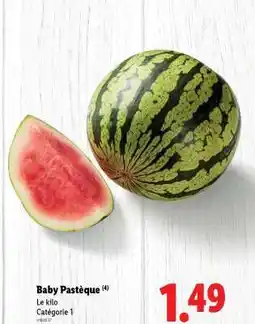 Lidl Baby Pastèque offre