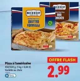 Lidl Pizza à l'américaine offre