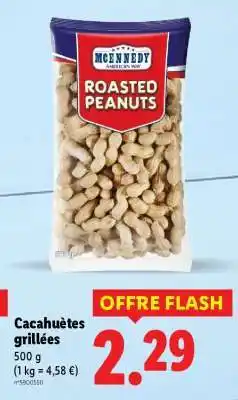 Lidl Cacahuètes grillées offre