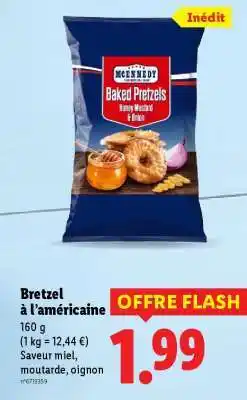 Lidl Bretzel à l'américaine offre