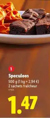 Lidl Spéculoos offre