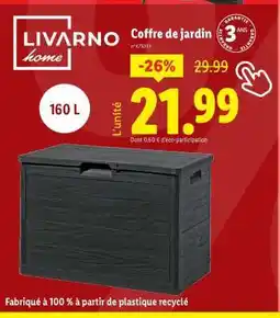 Lidl Coffre de jardin offre
