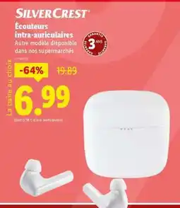 Lidl Écouteurs intra-auriculaires offre