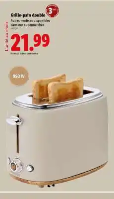 Lidl Grille-pain double offre