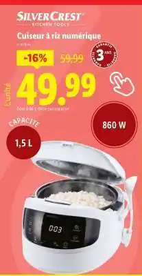 Lidl Cuiseur à riz numérique offre