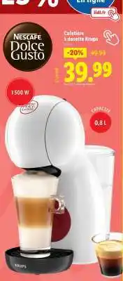 Lidl Cafetière à dosette Krups offre