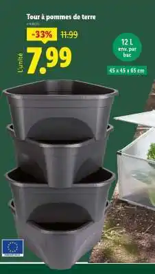Lidl Tour à pommes de terre offre