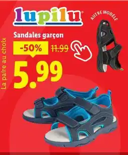 Lidl Sandales garçon offre