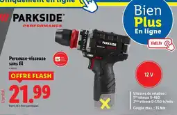 Lidl Perceuse-visseuse sans fil offre