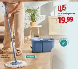 Lidl Set de nettoyage de sol offre