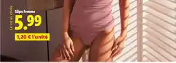 Lidl Slips femme offre
