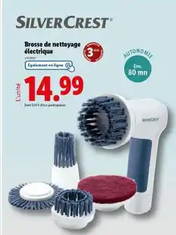 Lidl Brosse de nettoyage électrique offre