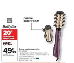 Carrefour Brosse soufflante rotative offre