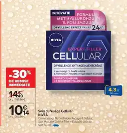 Carrefour Soin du Visage Cellular NIVEA offre