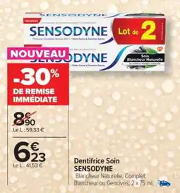 Carrefour Dentifrice Soin Sensodyne offre