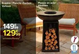 Carrefour Market Braséro / Plancha charbon Varkaus offre