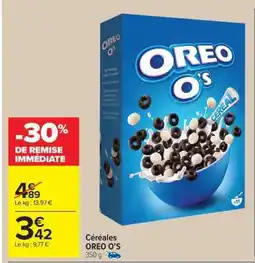 Carrefour Market Céréales Oreo O's offre