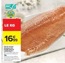 Carrefour Market Filet de saumon Atlantique ASC offre