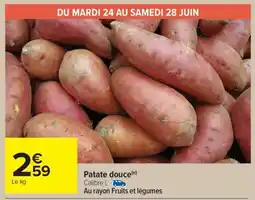 Carrefour Market PATATE DOUCE offre
