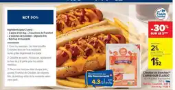 Carrefour Market Cheddar en tranches CARREFOUR CLASSIC offre