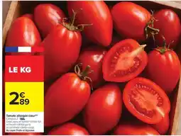 Carrefour Market Tomate allongée coeur offre