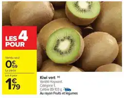 Carrefour Market Kiwi Vert offre