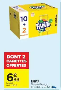 Carrefour Market FANTA offre
