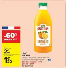 Carrefour Market ANDROS offre