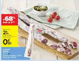 Carrefour Market Le Fuet Herta offre