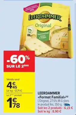 Carrefour Market LEERDAMMER Format Familial offre