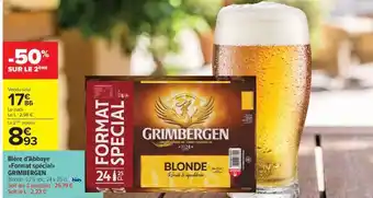 Carrefour Market Grimbergen Blonde offre