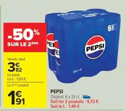 Carrefour PEPSI offre