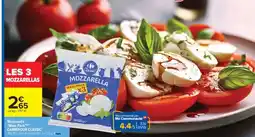 Carrefour Mozzarella Maxi Pack CARREFOUR CLASSIC' offre