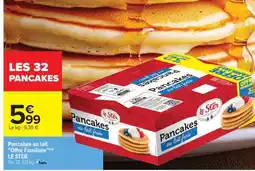 Carrefour LES 32 PANCAKES offre