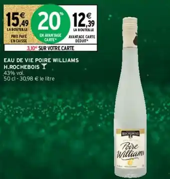Eau de Vie Poire Williams