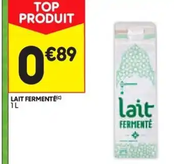 Leader Price Lait fermente offre