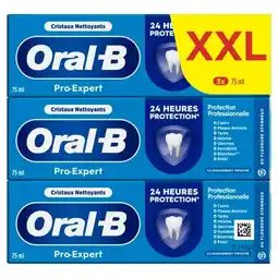 Carrefour ORAL B Dentifrice XXL offre