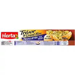Carrefour HERTA Pâte à tarte Trésor de Grand Mère offre