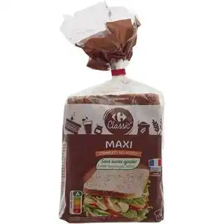 Carrefour CARREFOUR CLASSIC' Pain de mie MAXI offre