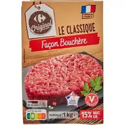 Carrefour CARREFOUR ORIGINAL Steaks hachés surgelés offre