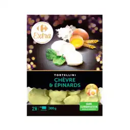 Carrefour CARREFOUR EXTRA ET CARREFOUR ORIGINAL SUR TOUTES LES PÂTES FRAÎCHES FOURRÉES 300 G offre