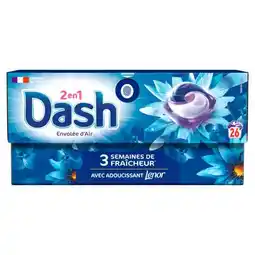 Carrefour DASH Lessive en capsules offre