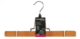 Carrefour CARREFOUR HOME SUR TOUS LES CINTRES EN BOIS offre
