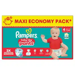 Carrefour PAMPERS Culottes Maxi Economy Pack offre